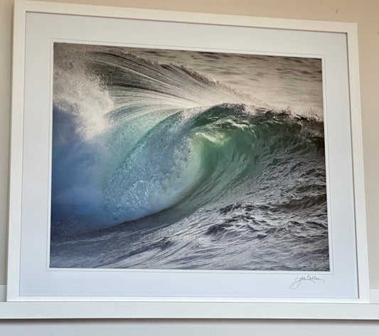 Wild Atlantic Wave, framed 650x550mm