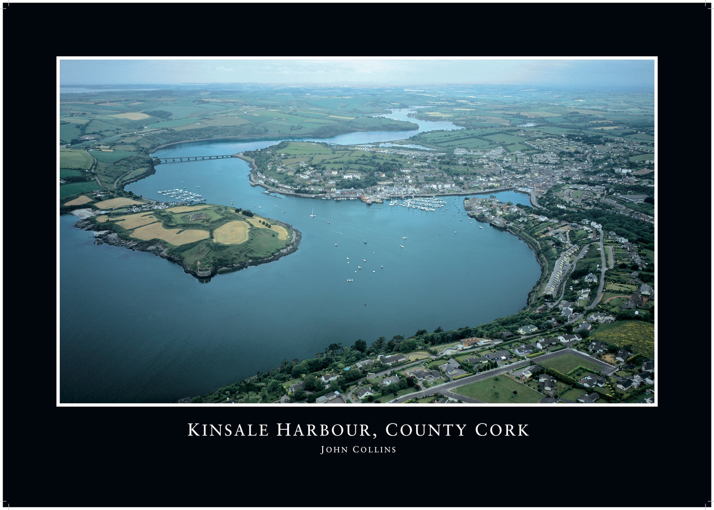 Kinsale Harbour 2006, A2 poster print.